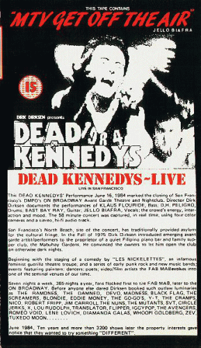 Dead Kennedys : Live in San Francisco